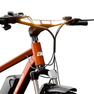 Bicicleta eléctrica montaña 27,5" Emotorad T-Rex Pro naranja
