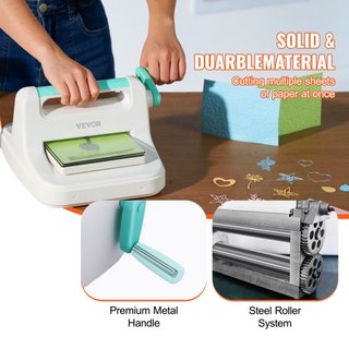 Máquina de Embossing y Troquelado Manual de 15.2 cm de Apertura para Manualidades y Scrapbooking