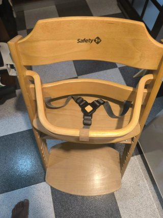 Trona evolutiva safety tipo Stokke madera