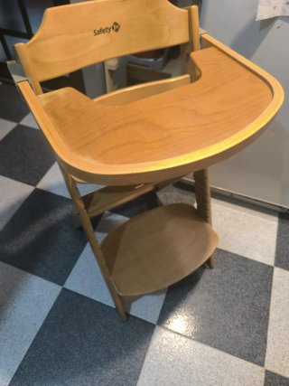 Trona evolutiva safety tipo Stokke madera
