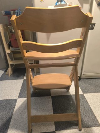 Trona evolutiva safety tipo Stokke madera