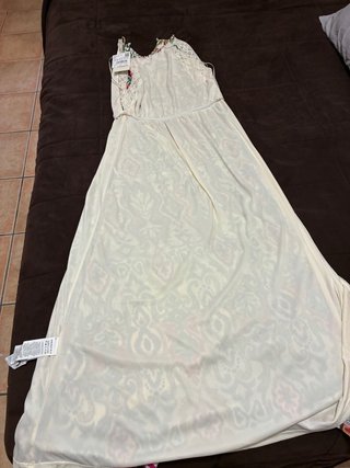 Abito lungo stampato donna taglia unica