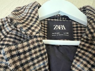 Chaqueta Zara cuadros