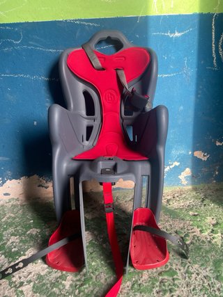 Soporte y silla para bici de niño