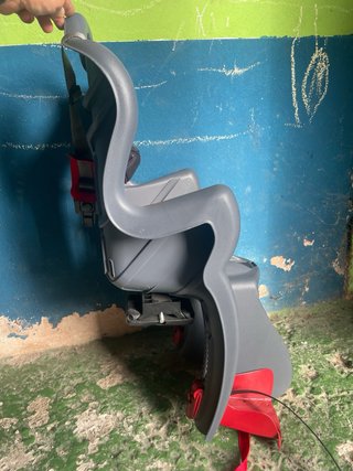 Soporte y silla para bici de niño