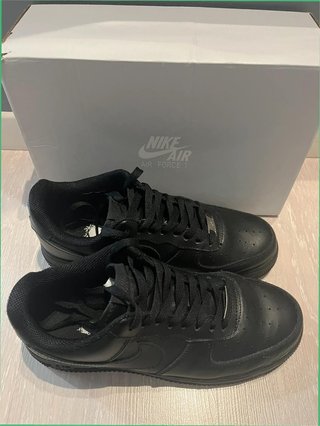 Nike Air Force 1 Negras Talla 42 Caja Original