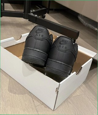 Nike Air Force 1 Negro Talla 44.5