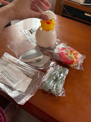 Lote bebé: Juguete patito y más