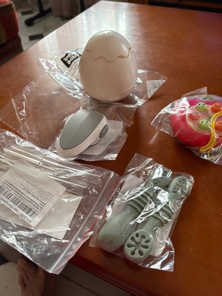 Lote bebé: Juguete patito y más