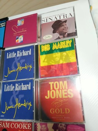 Lote CDs Soul & R&B: Sinatra, Tom Jones, Bob Marle
