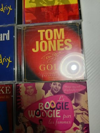 Lote CDs Soul & R&B: Sinatra, Tom Jones, Bob Marle