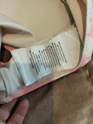 Bañador H&M floral rosa talla 38