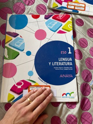 Lengua y literatura, 1ESO 2ESO y 3ESO