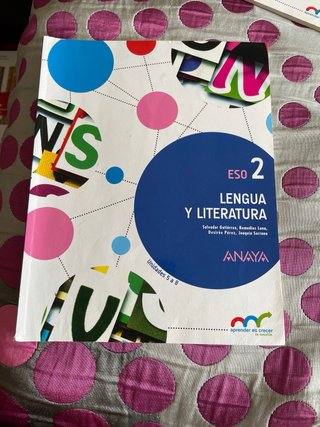 Lengua y literatura, 1ESO 2ESO y 3ESO