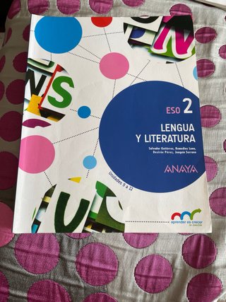 Lengua y literatura, 1ESO 2ESO y 3ESO