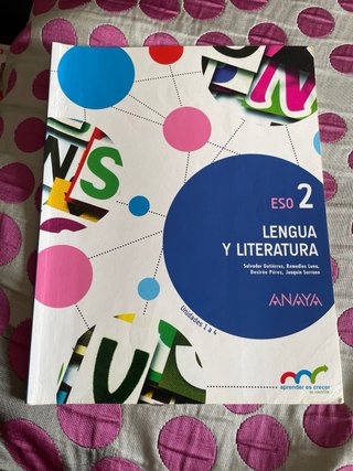 Lengua y literatura, 1ESO 2ESO y 3ESO