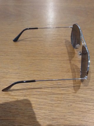 Gafas Zara Aviador espejo azulado