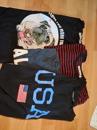 Lote 4 Camisetas Estampadas