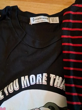 Lote 4 Camisetas Estampadas