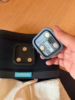 Cinturón electroestimulador