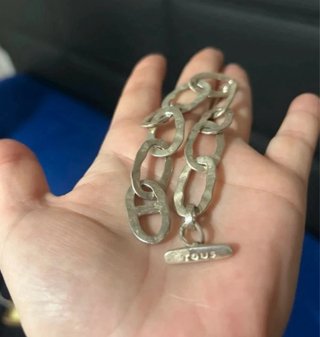 Pulsera Tous Eslabones Plata