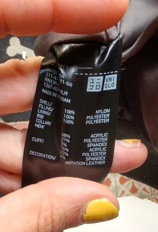 Chaqueta Bomber Uniqlo estilo MA1 talla M