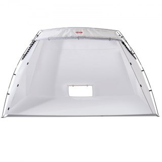 Refugio para Pintura en Spray, Carpa Portátil de 3.0m x 2.1m x 1.8m con Suelo Incorporado y Pantalla de Malla, Cabina de Pintura Plegable para Muebles, Estación de Pintura para Herramientas de Gra...