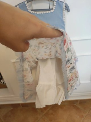 Vestido Abuela Tata Talla 6