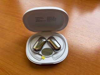 Auriculares Traductor IA DeskTek Plata/Blanco