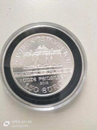 Moneda Arca de Noé 2022 Plata 9999