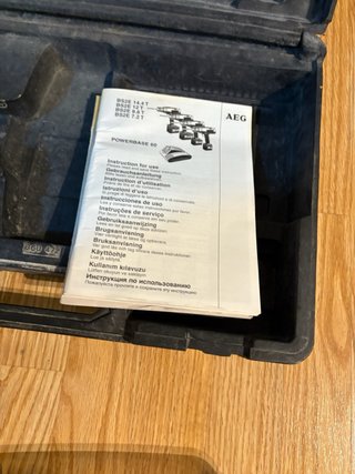 Taladro AEG BS2E 12T + 2 Baterías