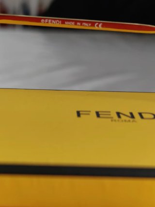 Occhiali da sole Fendi oro e bronzo