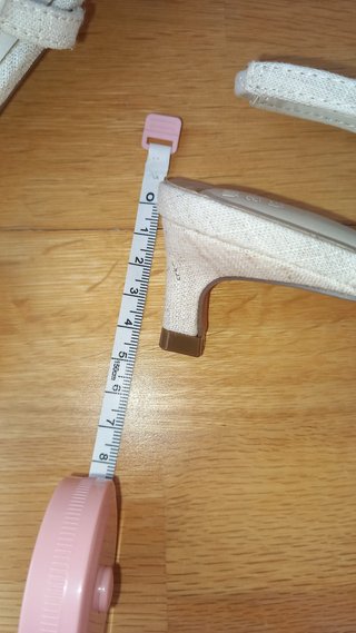 Zapatos destalonados beige talla 37