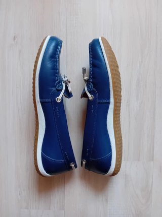 Mocassini donna Geox blu n.39
