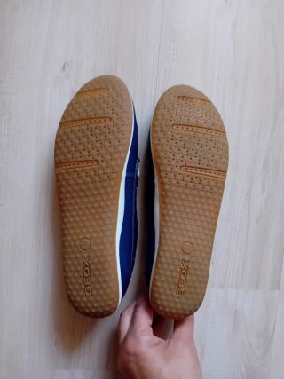 Mocassini donna Geox blu n.39