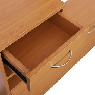 Conjunto de Muebles de Entrada Moderno con Zapatero y Espejo, Perchero de Entrada con 6 Ganchos, 2 Estantes Ajustables y Cajones de Madera para Pasillo, 90X24X166 Cm, Madera
