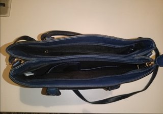 Borsa Prada Blu Marina e Oro