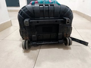 Mochila Totto con ruedas y estampado