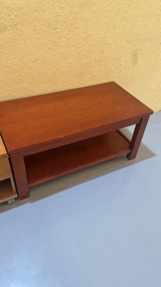 Mesa de centro/auxiliar de madera