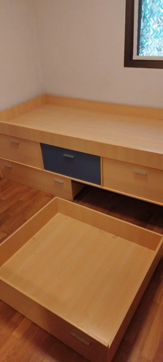 SOLO HOY Pack Muebles Habitación: Cama + Armario