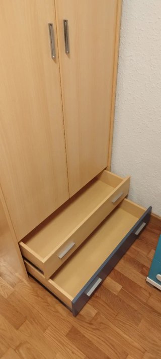 SOLO HOY Pack Muebles Habitación: Cama + Armario