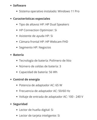 Portatile HP EliteBook 645 G11 14”