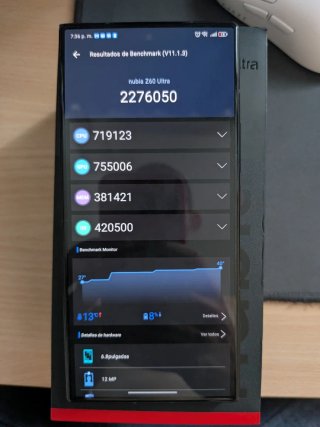 Smartphone ZTE nubia Z60 Ultra 512GB