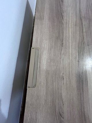 Mueble TV Besta Madera y Cristal