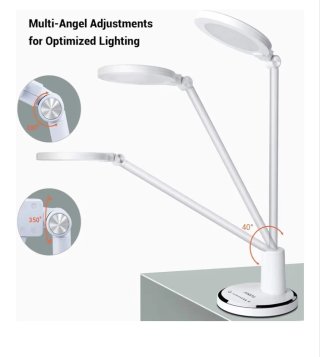 Lámpara Escritorio LED 12W Blanca