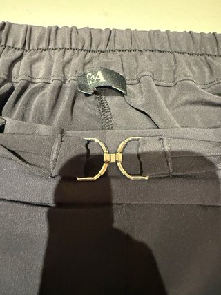 Pantalón ancho marrón - talla grande