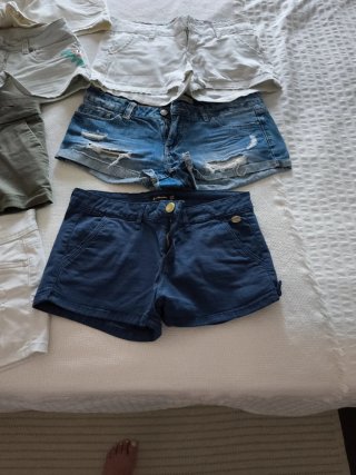 Lote de Pantalones Cortos Mujer Talla Única