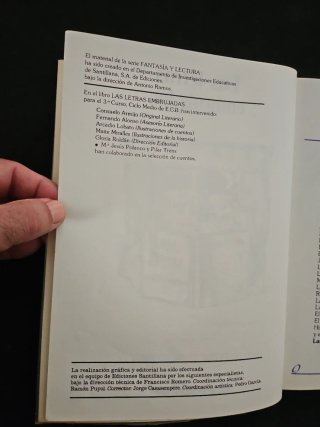 Libro/las letras embrujadas