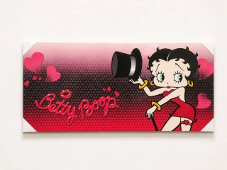 Cuadro Betty Boop Corazones y Chistera