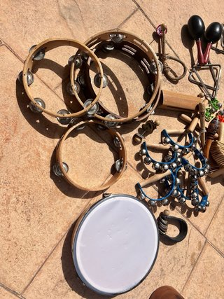 Lote instrumentos percusión infantil Mas de 30